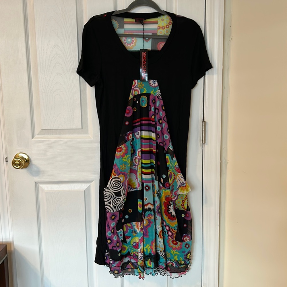 SIMON CHANG SHORT DRESS L